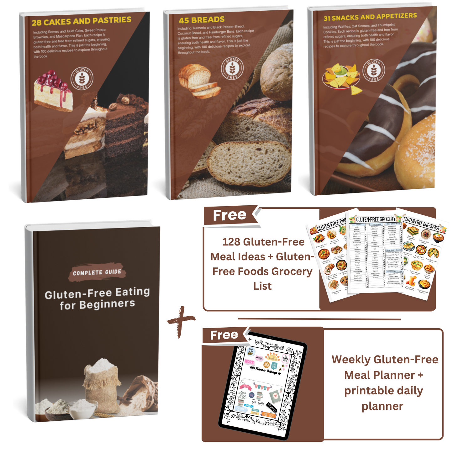 100+ Gluten-Free Recipes Bundle + Bonuses